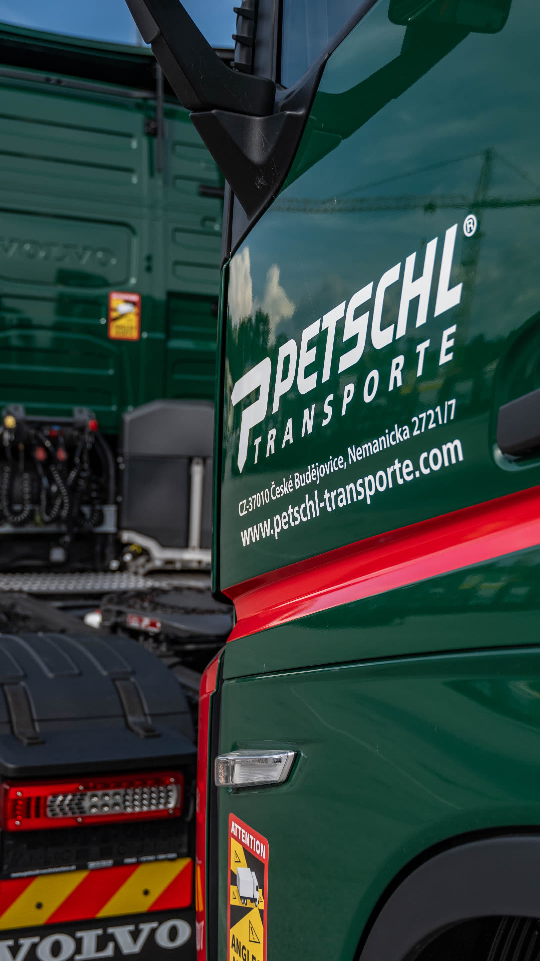 Detalj kamiona Petschl-Transporte